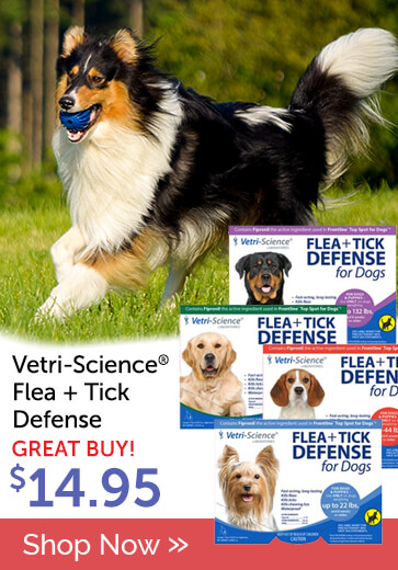 Buy Vetri-Science Flea & Tick Defense for Dogs